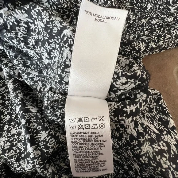 Lucky Brand Long Sleeve Peplum Blouse Sz-Large - Picture 8 of 9